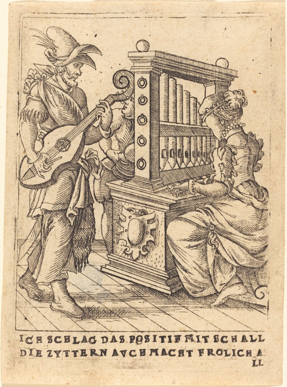 Jag träffade det positiva med ljud, Zytternavchmacht glatt alla av German 16th Century