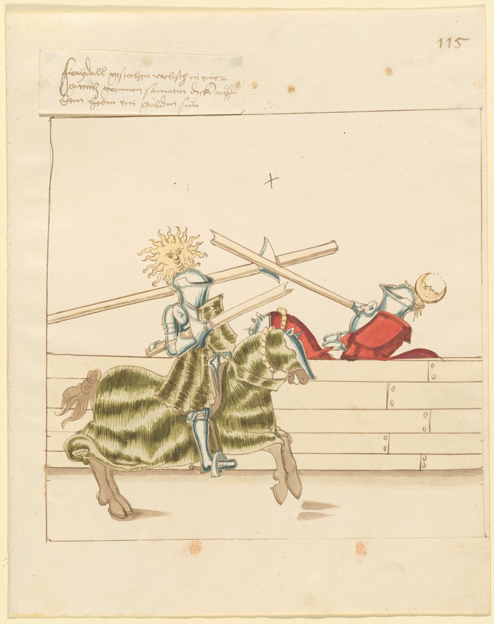 Italienska fredsmästaren av German 16th Century