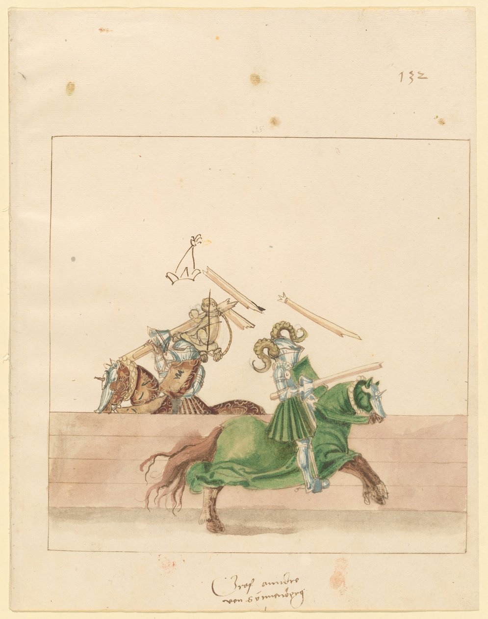 Italienska fredsmästaren av German 16th Century