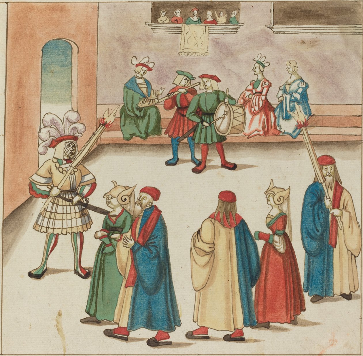 Maskerad av German 16th Century
