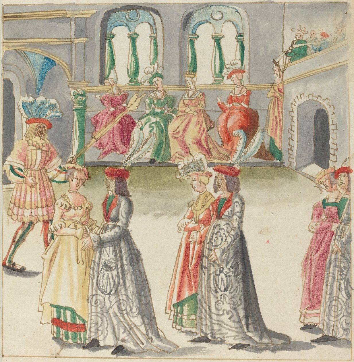 Maskerad av German 16th Century