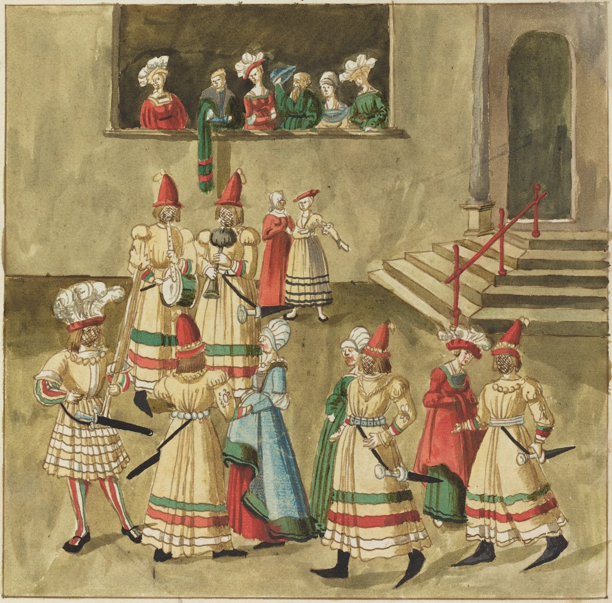 Maskerad av German 16th Century