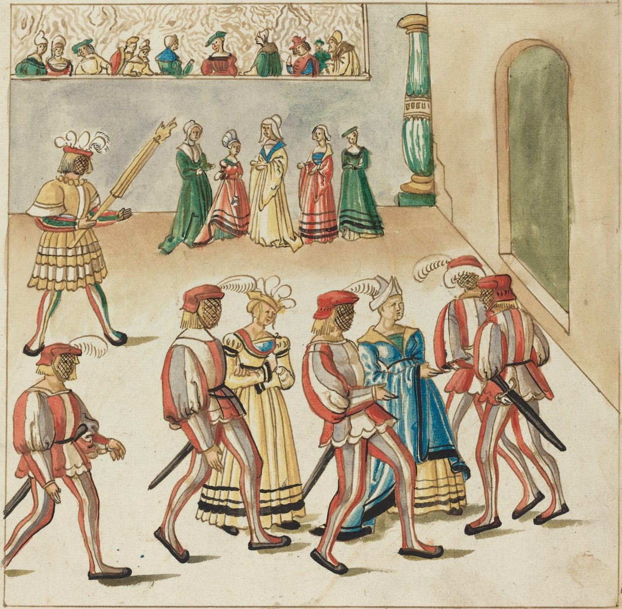 Maskerad av German 16th Century