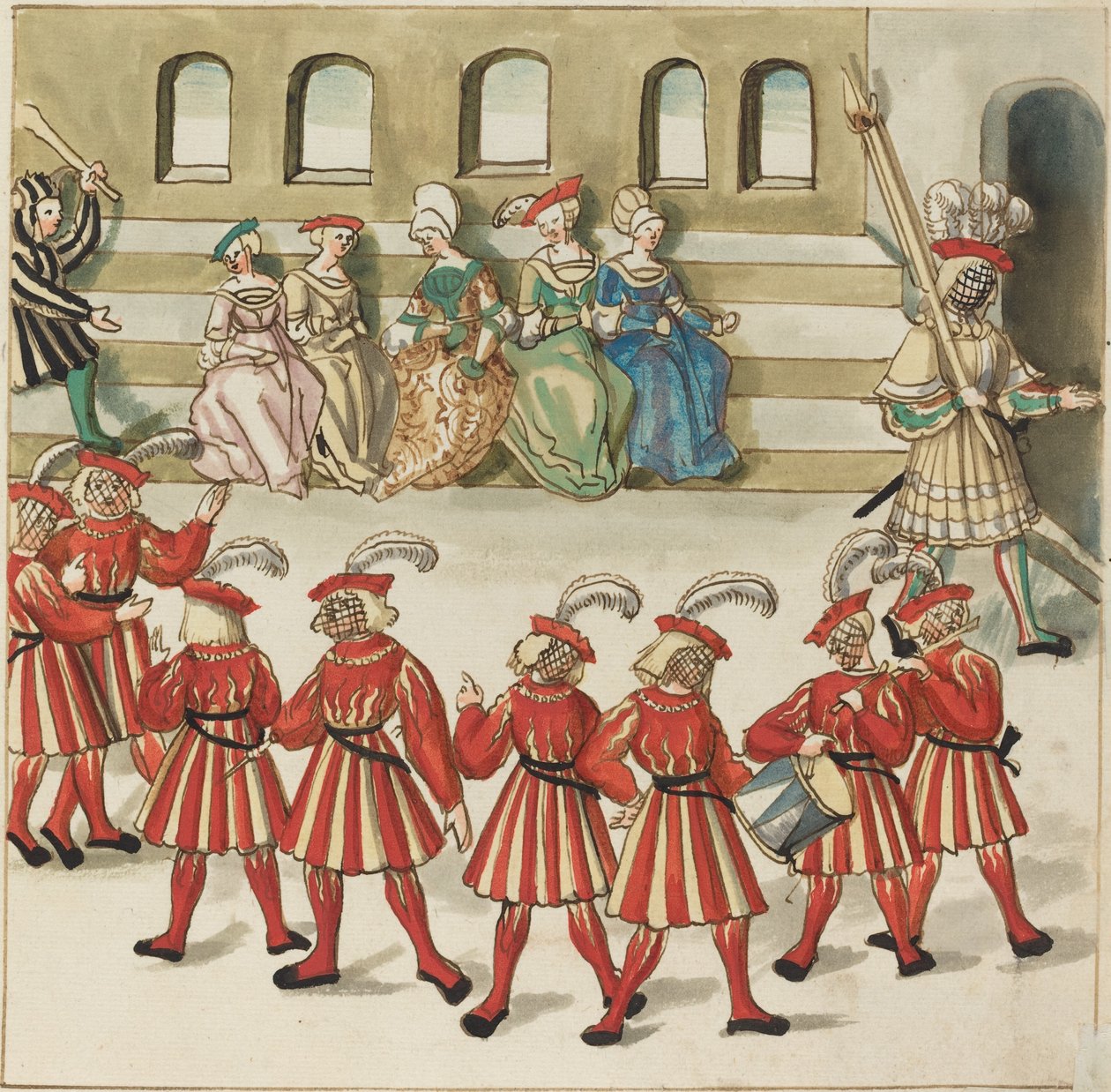 Maskerad av German 16th Century