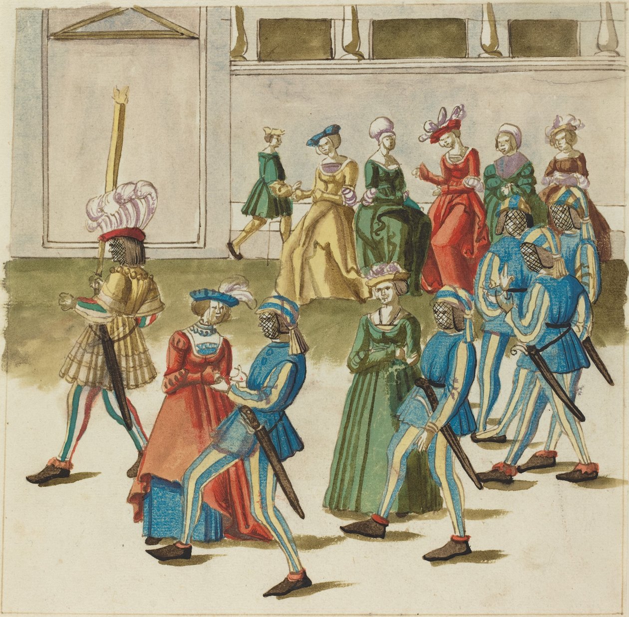 Maskerad av German 16th Century