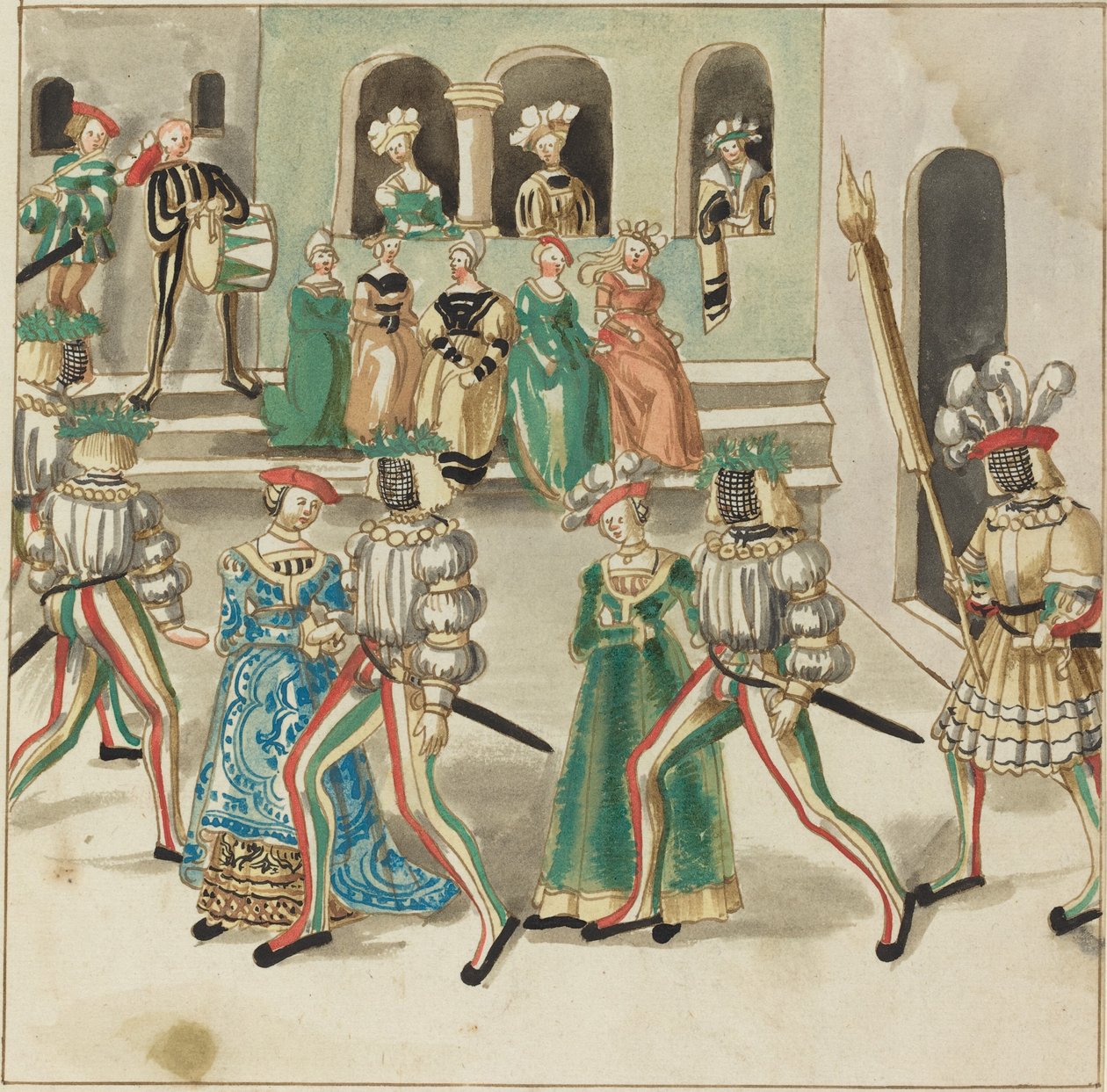 Maskerad av German 16th Century