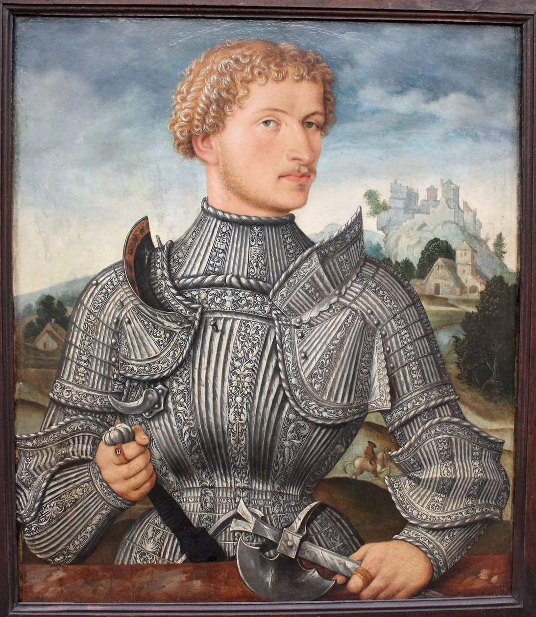 Porträtt av en herr Rehlinger av German L.M.