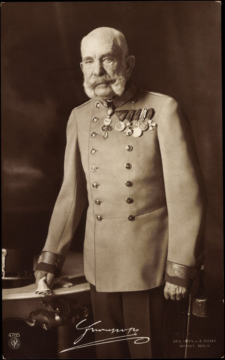Kejsare Franz Josef I, Österrike, NPG 4765 av German Photographer