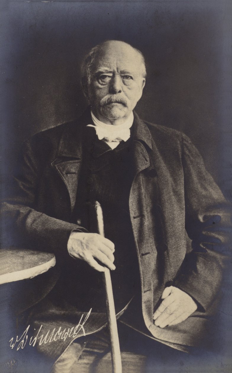 Otto von Bismarck (svartvitt foto) av German Photographer