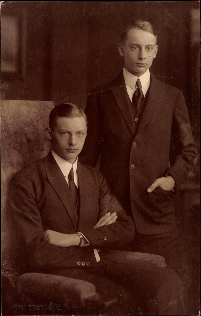 Foto Adel Hohenzollern, prins av Preussen, Joachim av German Photographer