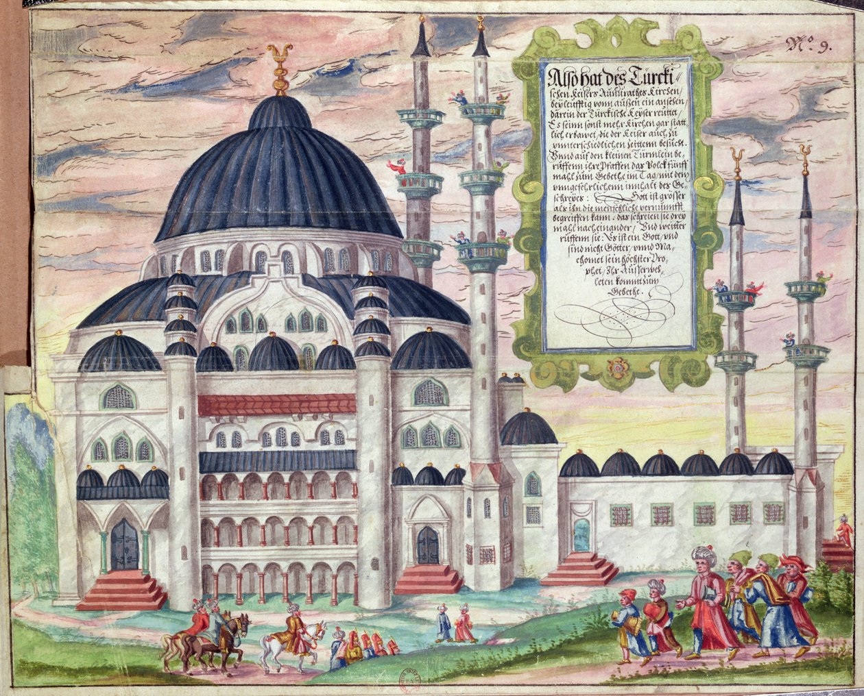 En moské i Turkiet (wc på papper) av German School