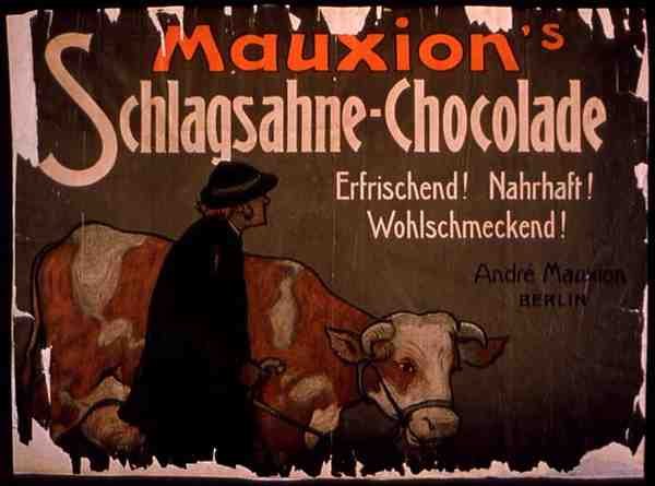 Reklam för "Mauxion