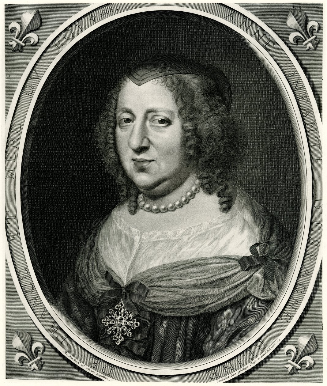 Anne av Österrike av German School