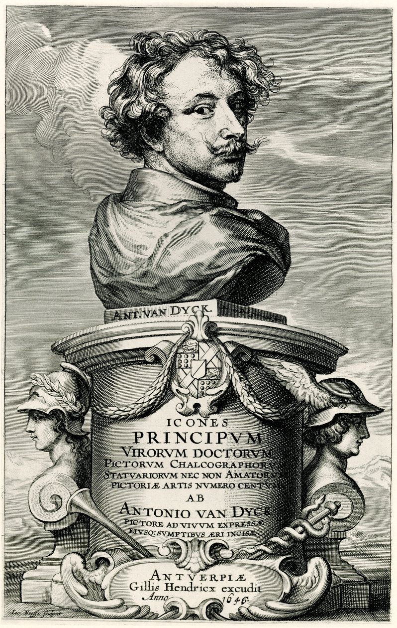 Antonius van Dyck av German School