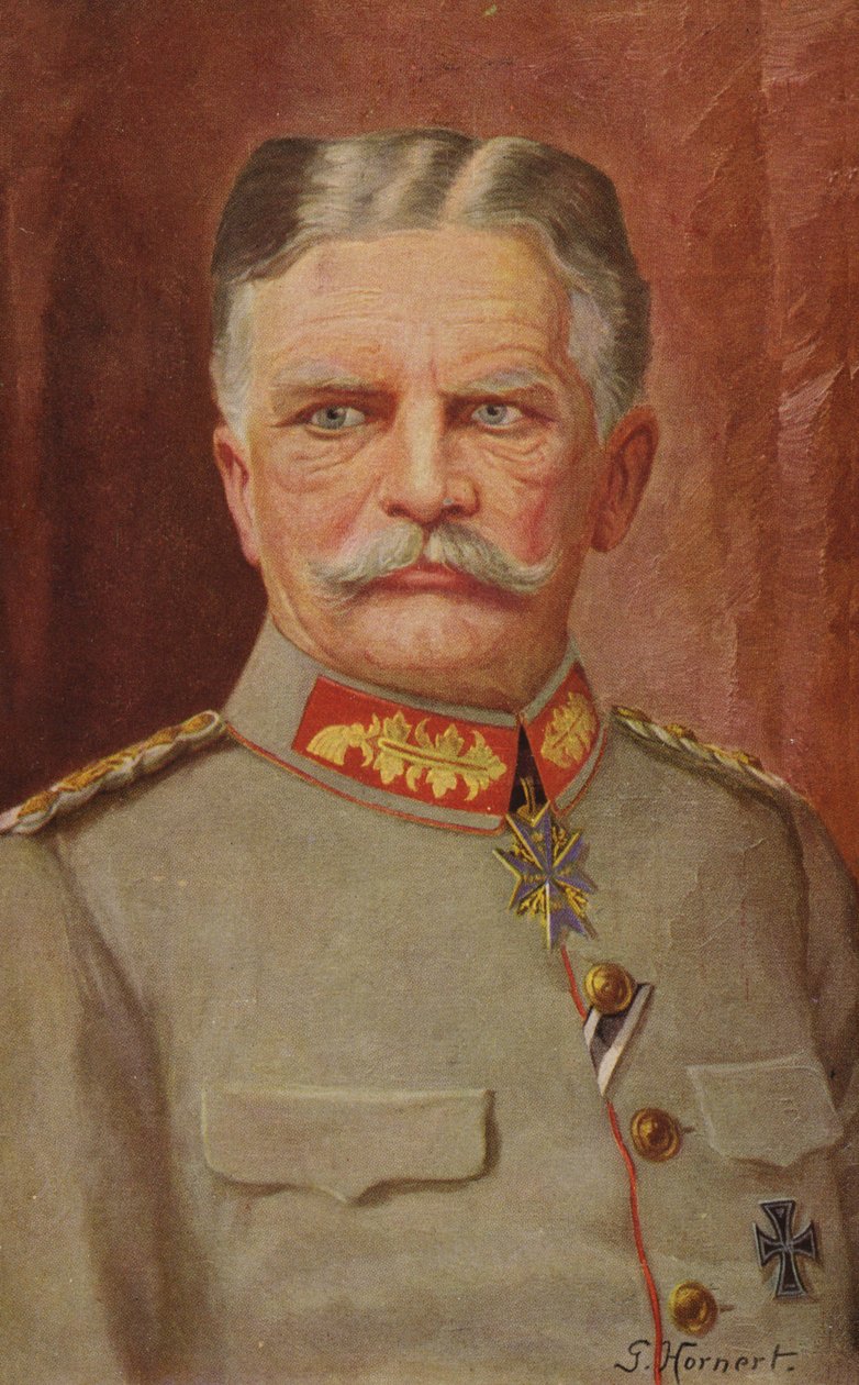 August von Mackensen, tysk soldat och fältmarskalk under första världskriget av German School