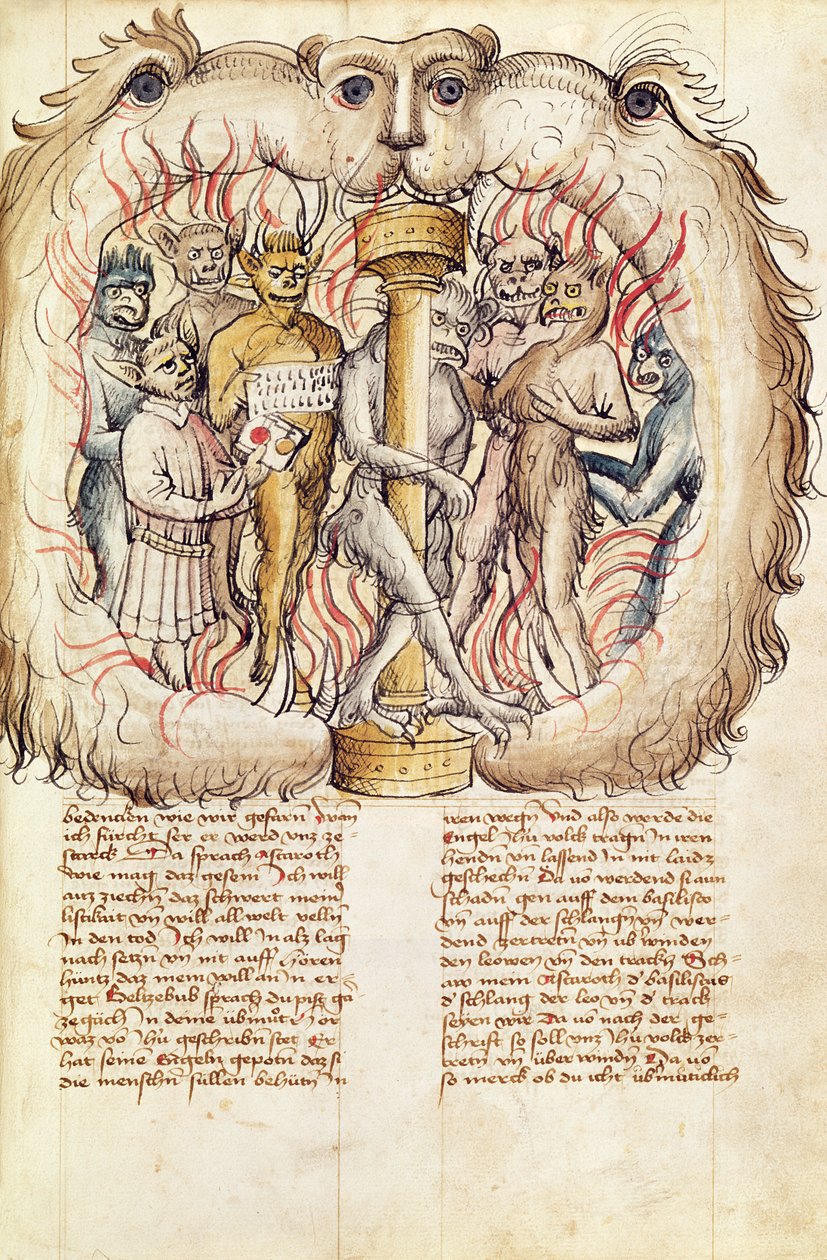 Belial och demonerna, från 