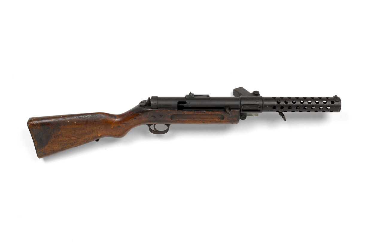 Bergmann 9 mm MP18-1 maskinpistol av German School