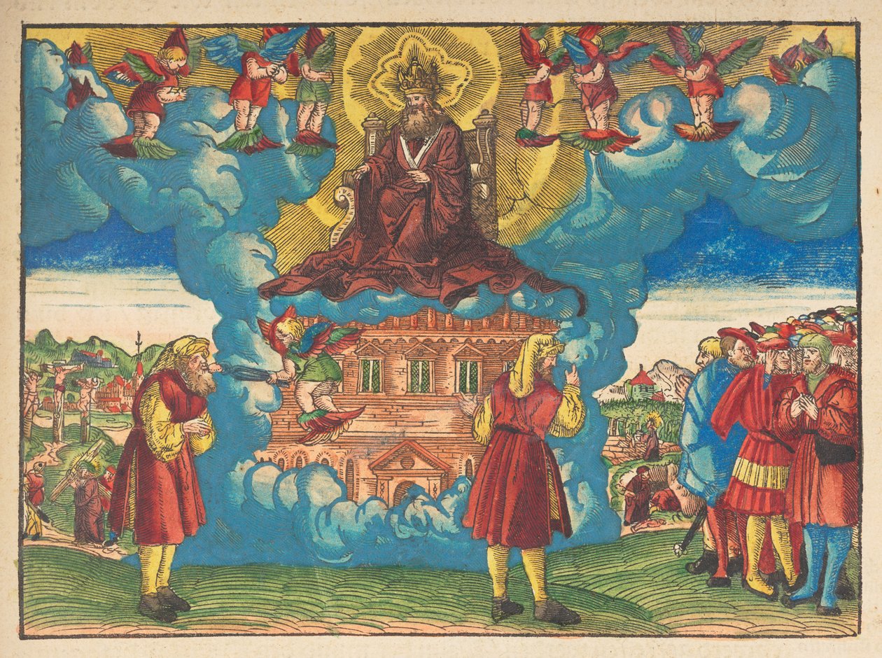 Biblia, det vill säga hela den heliga skrift tyska. mart Luther av German School