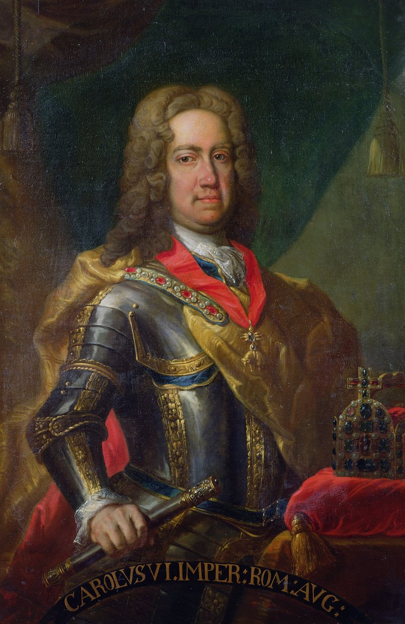 Karl VI (1685-1740) Helige romerske kejsare av German School