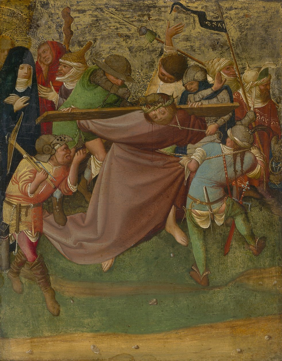 Kristus som bär korset, 1420-25 av German School