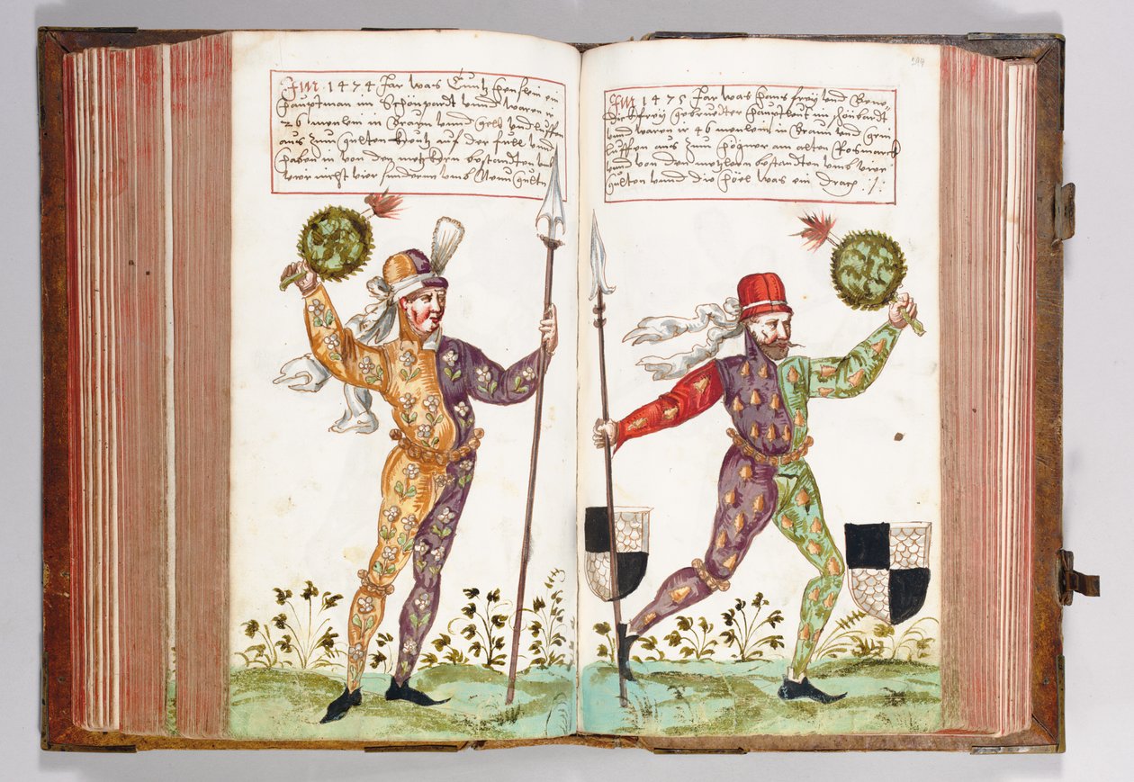Krönika av Nürnberg från dess grundande till 1603, SCHEMBART BOOK av German School