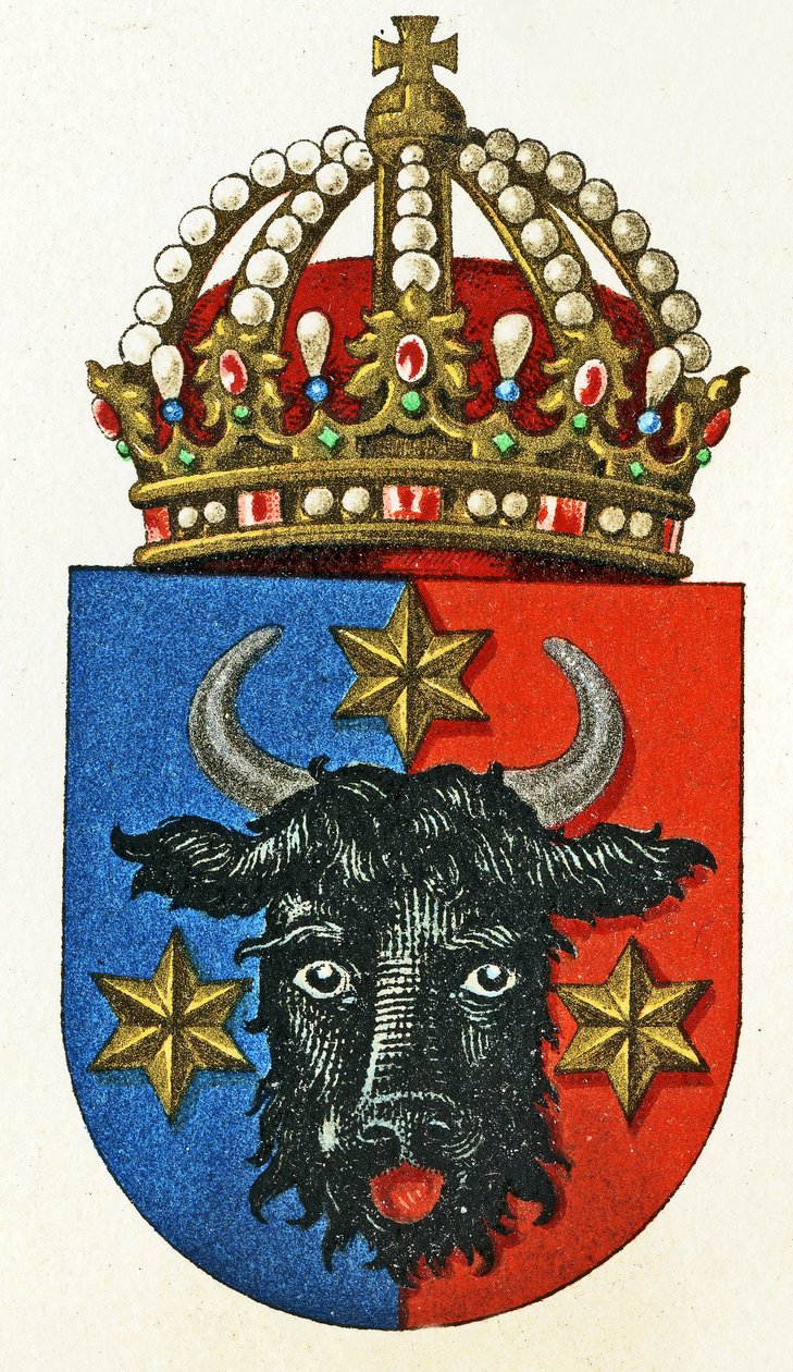 Bukovinas vapen, c.1898 av German School