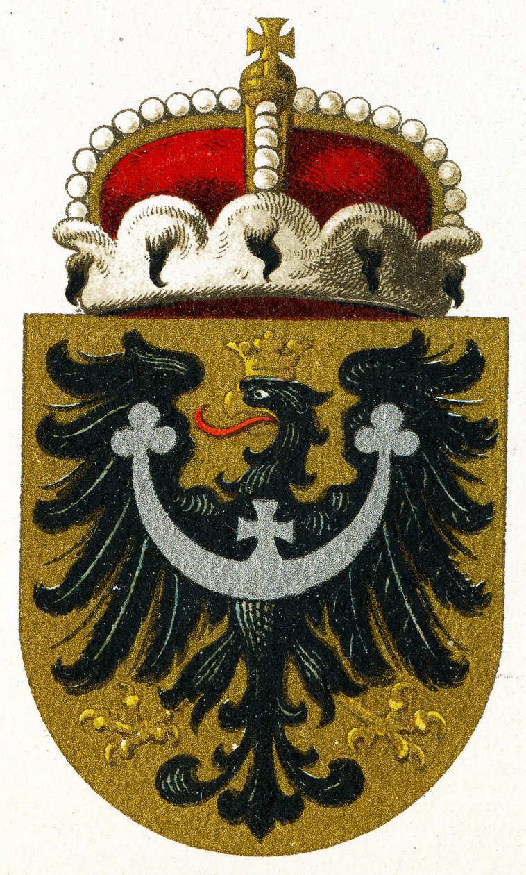 Silesiens vapen, ca 1898 av German School