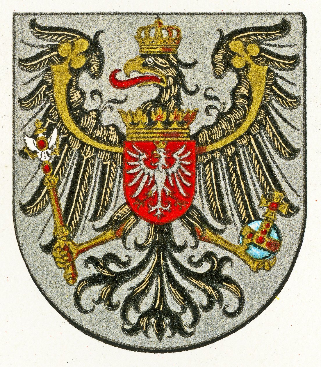 Posens vapen, c.1898 av German School