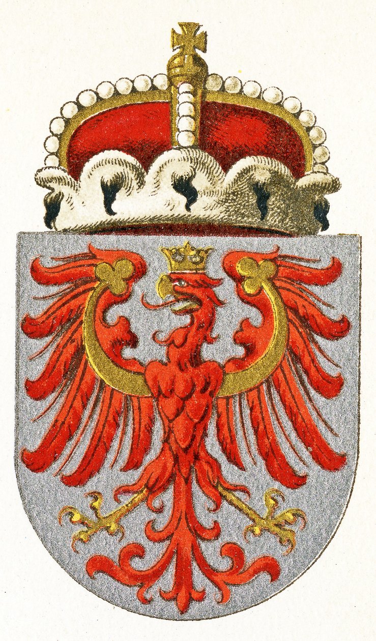 Tyrolens vapen. c.1898 av German School