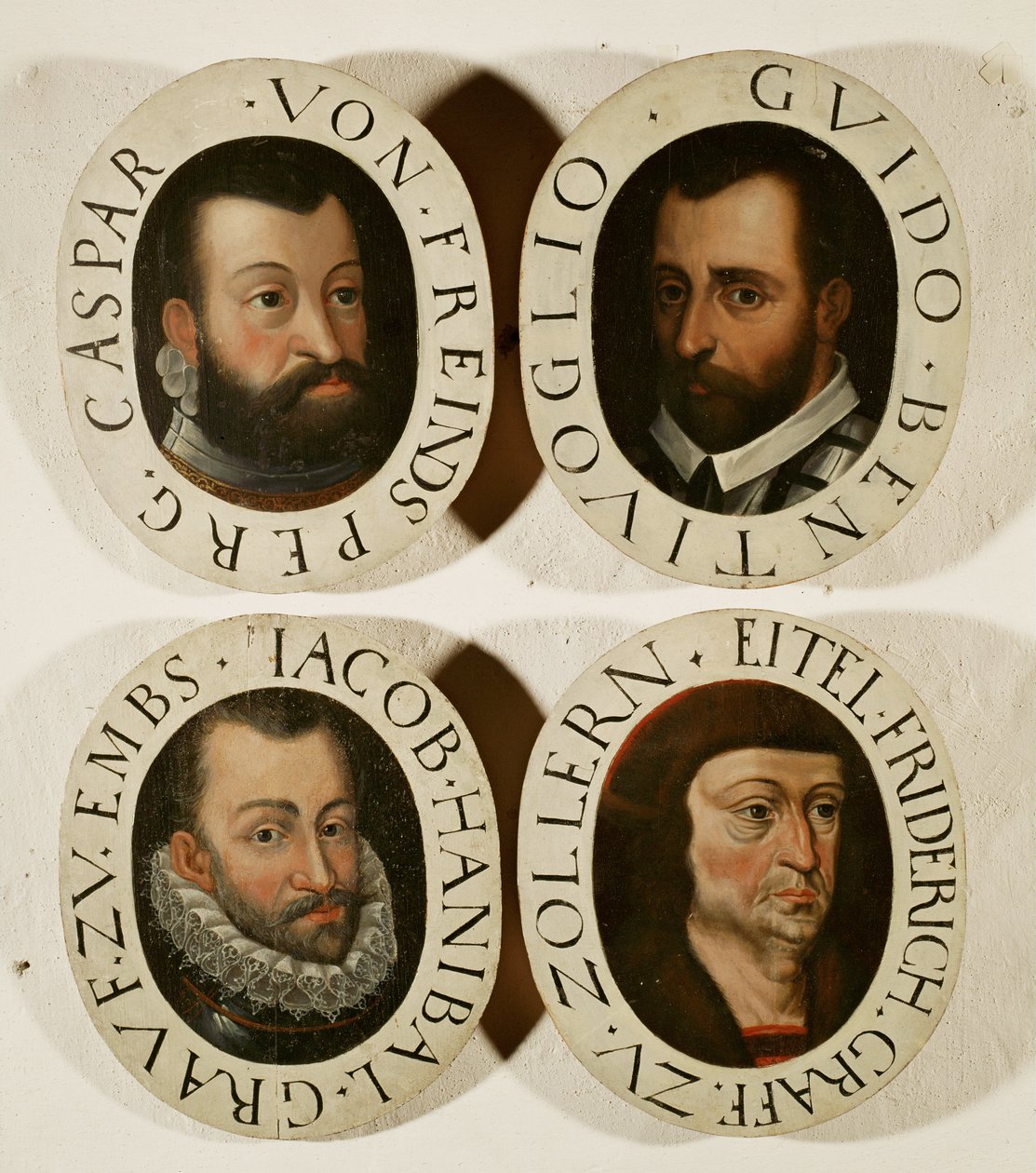 Befälhavare i trettioåriga kriget, Caspar von Freindsperg, Guido Bentivoglio, Jacob Hanibal greve Embs ... av German School