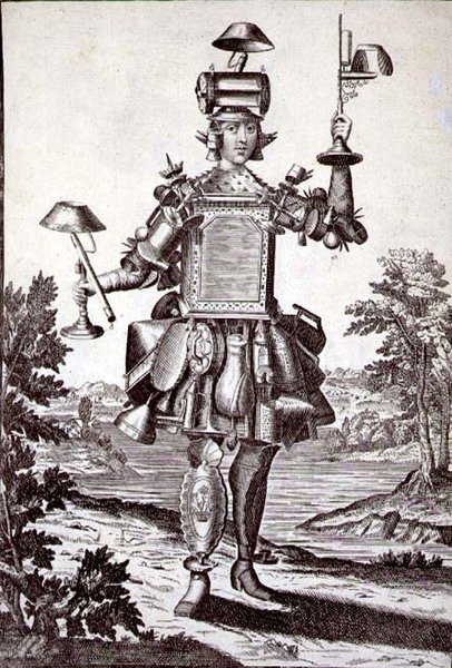 Kostym för en plåtslagare, pub. av Gerard Valck (1651/2-1726) c.1690 (gravyr) av German School