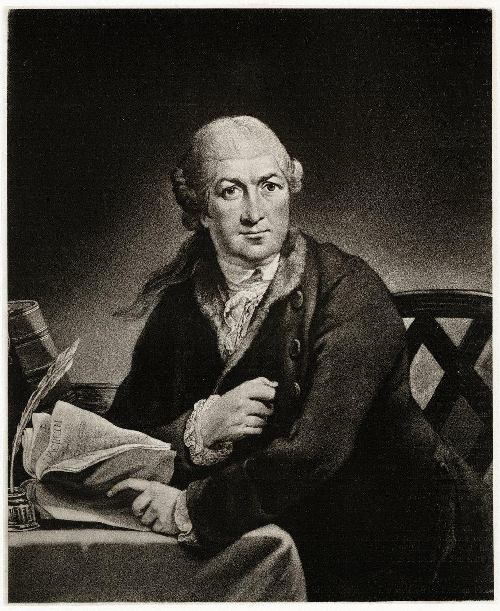 David Garrick, 1884-90 (fototyp) av German School