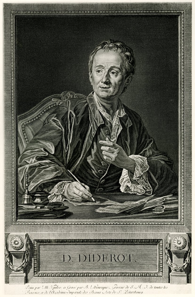 Denis Diderot av German School