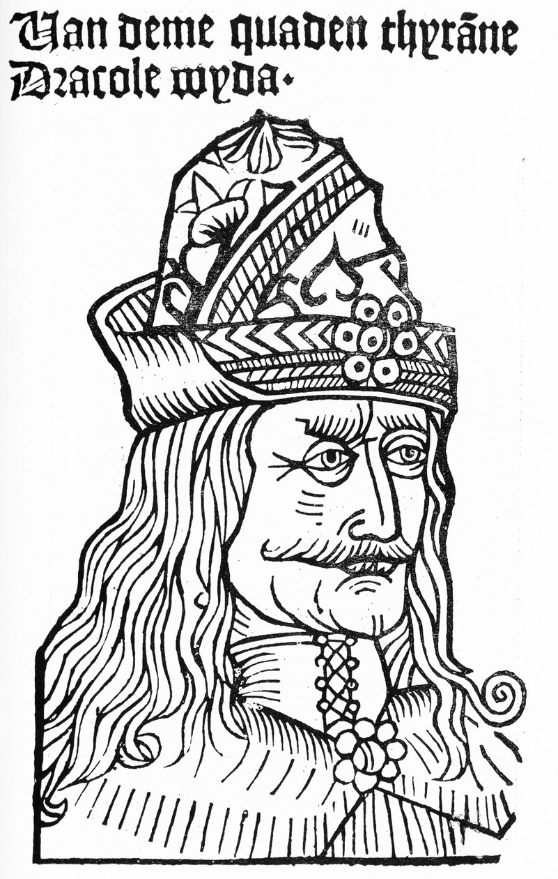 Dracula (Vlad Tepes), 1488-93 (se även 473192) av German School