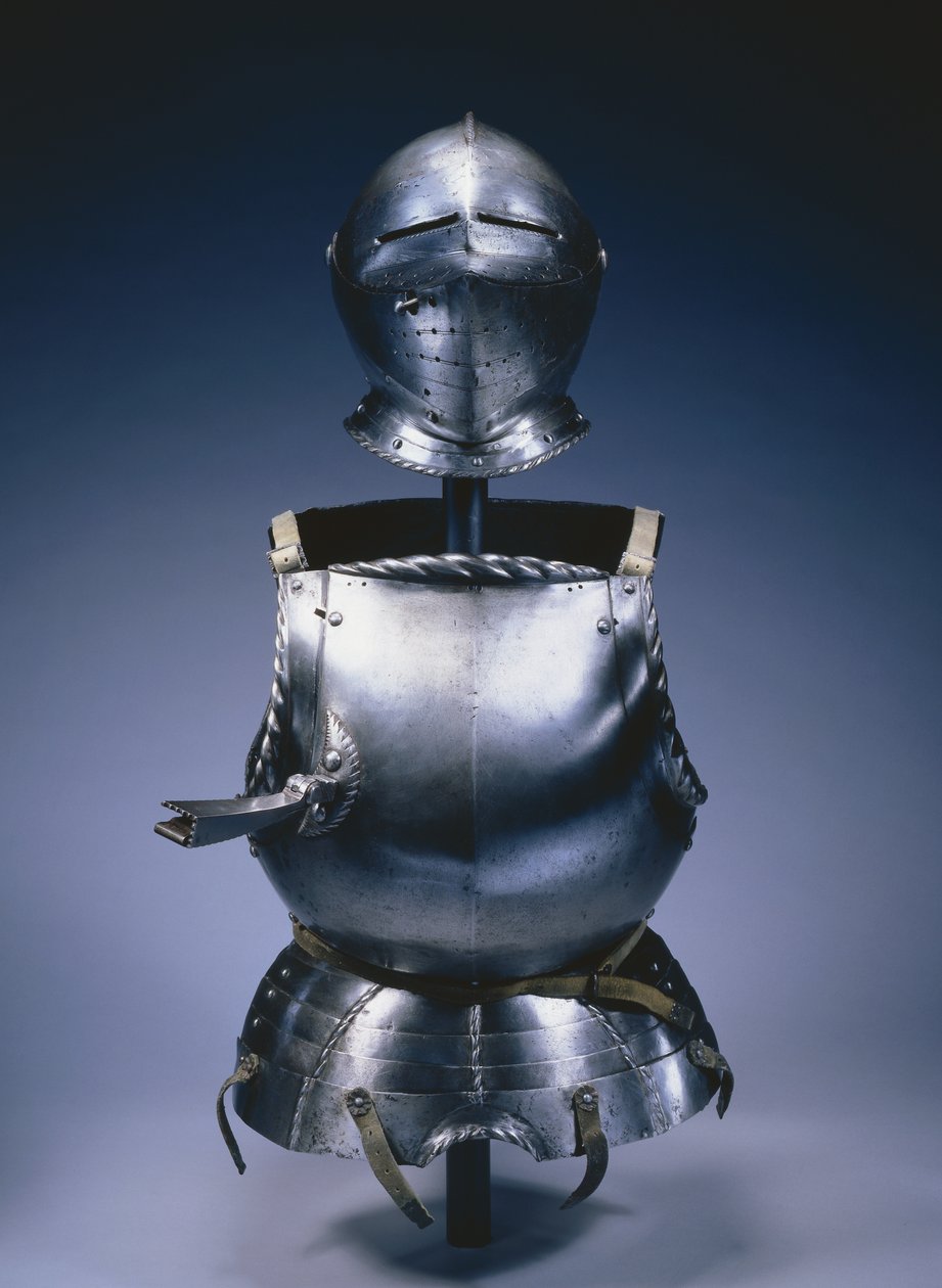 Element från en partiell rustning, ca 1510-1530 av German School