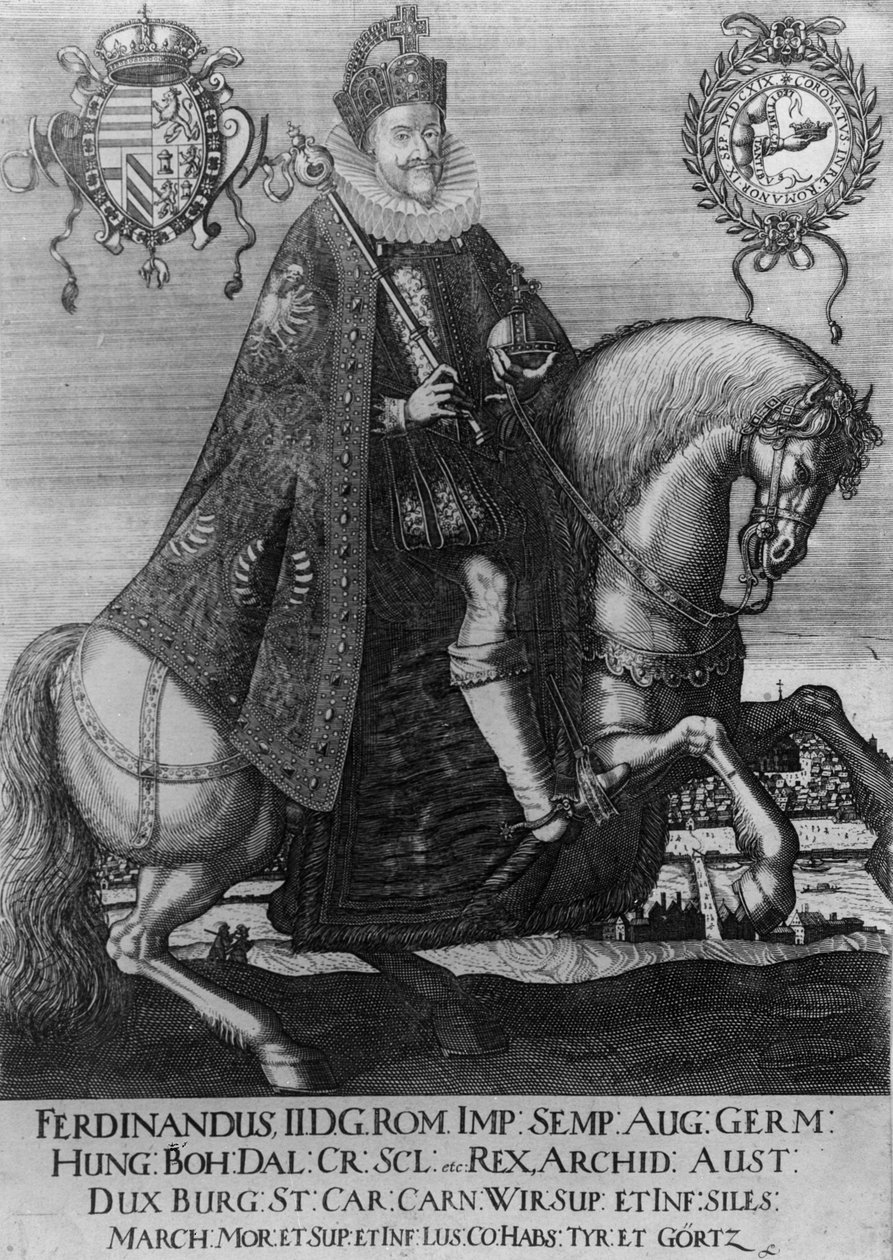 Ferdinand II (1578-1637), helig romersk kejsare av German School