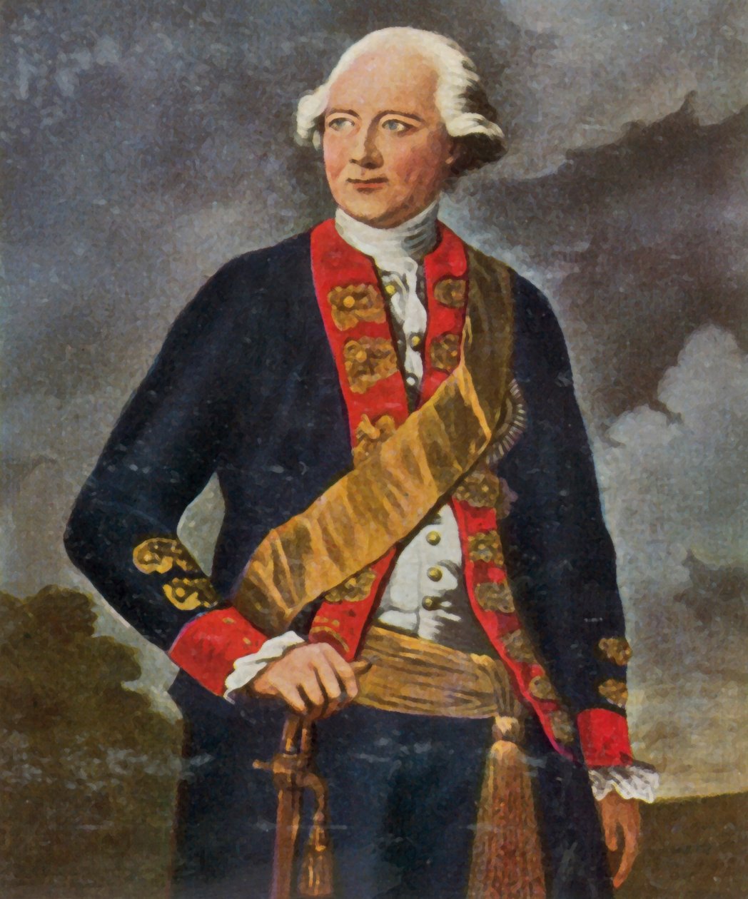 Fältmarskalk von Möllendorff av German School