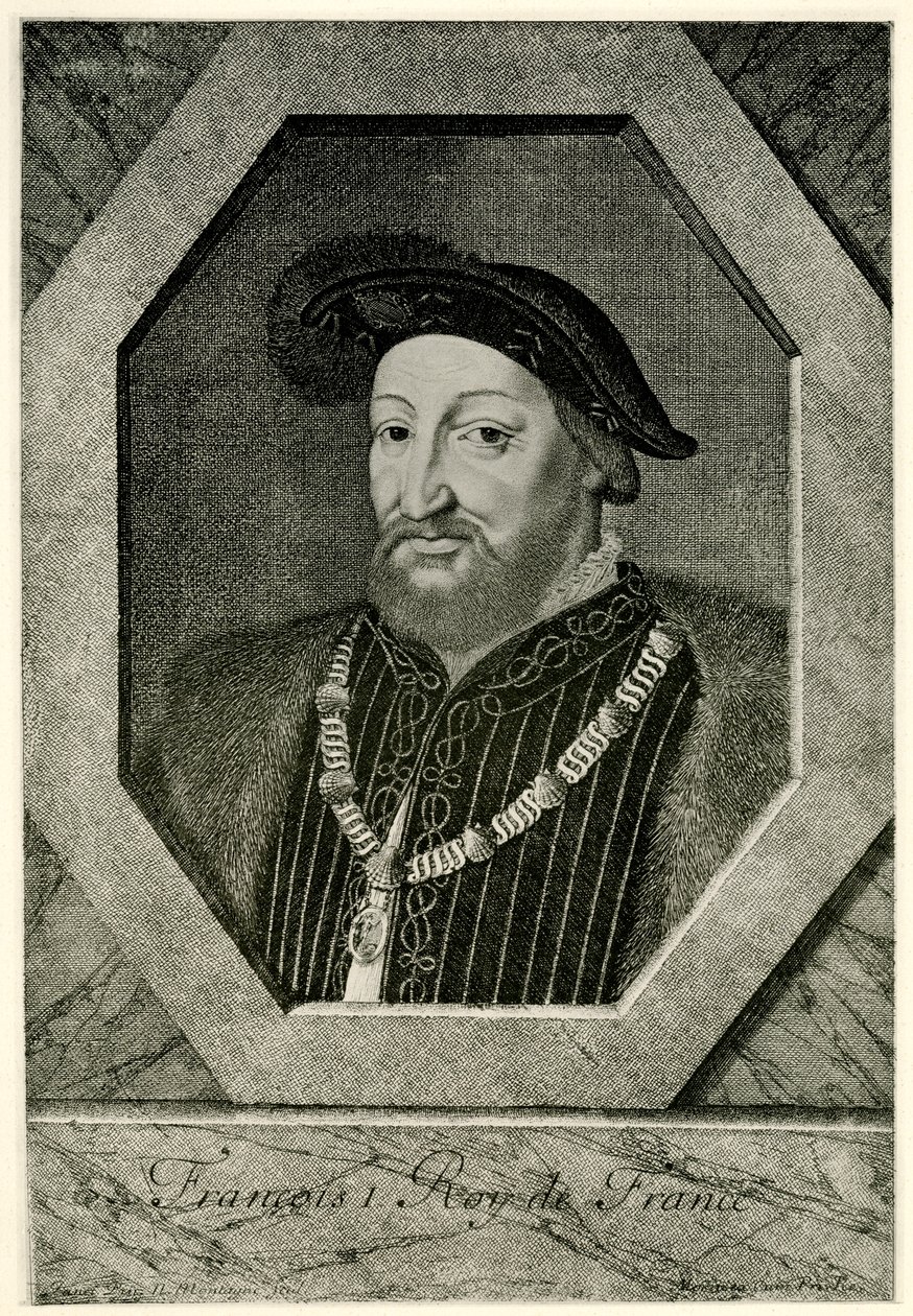 Francis I, kung av Bayern av German School