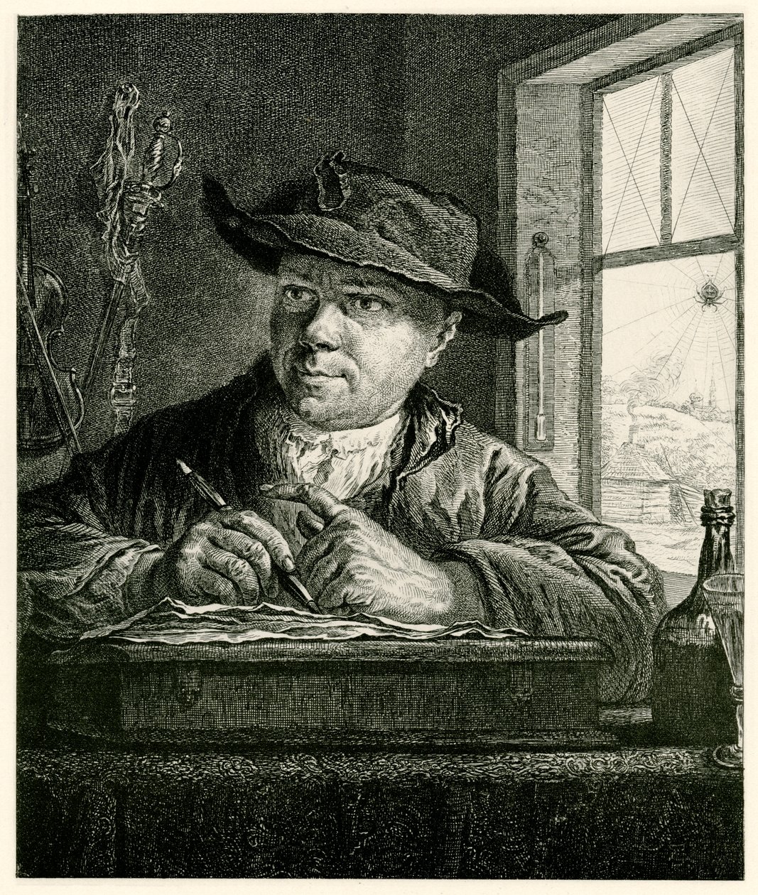 Georg Friedrich Schmidt, 1884-90 (fototyp) av German School