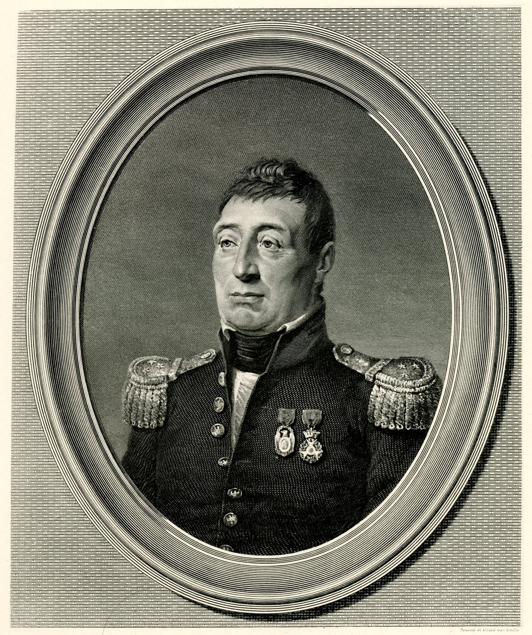 Gilbert du Motier, Marquis de Lafayette, 1884-90 (fototyp) av German School