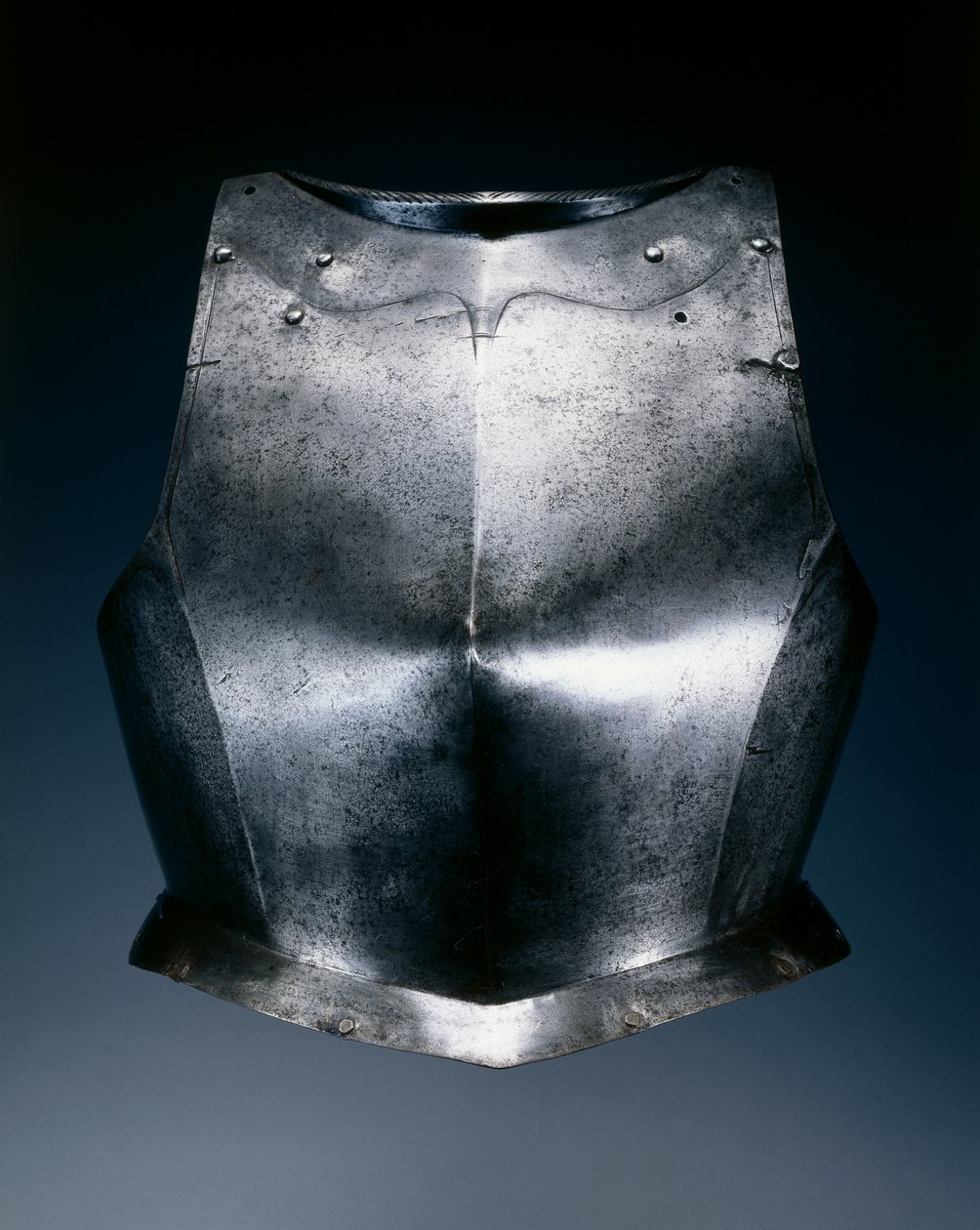Gotisk bröstsköld, ca 1540 av German School