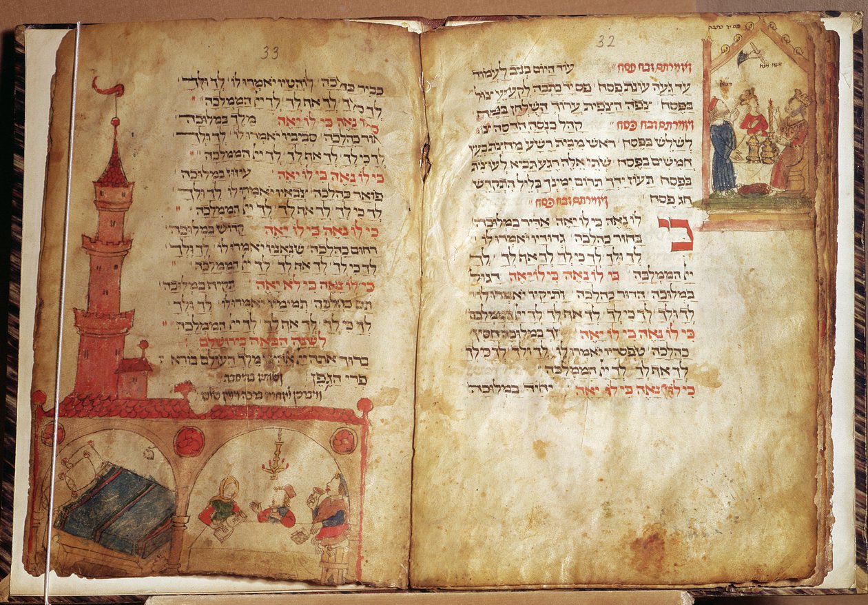 Haggadah för påskdagens kväll av German School