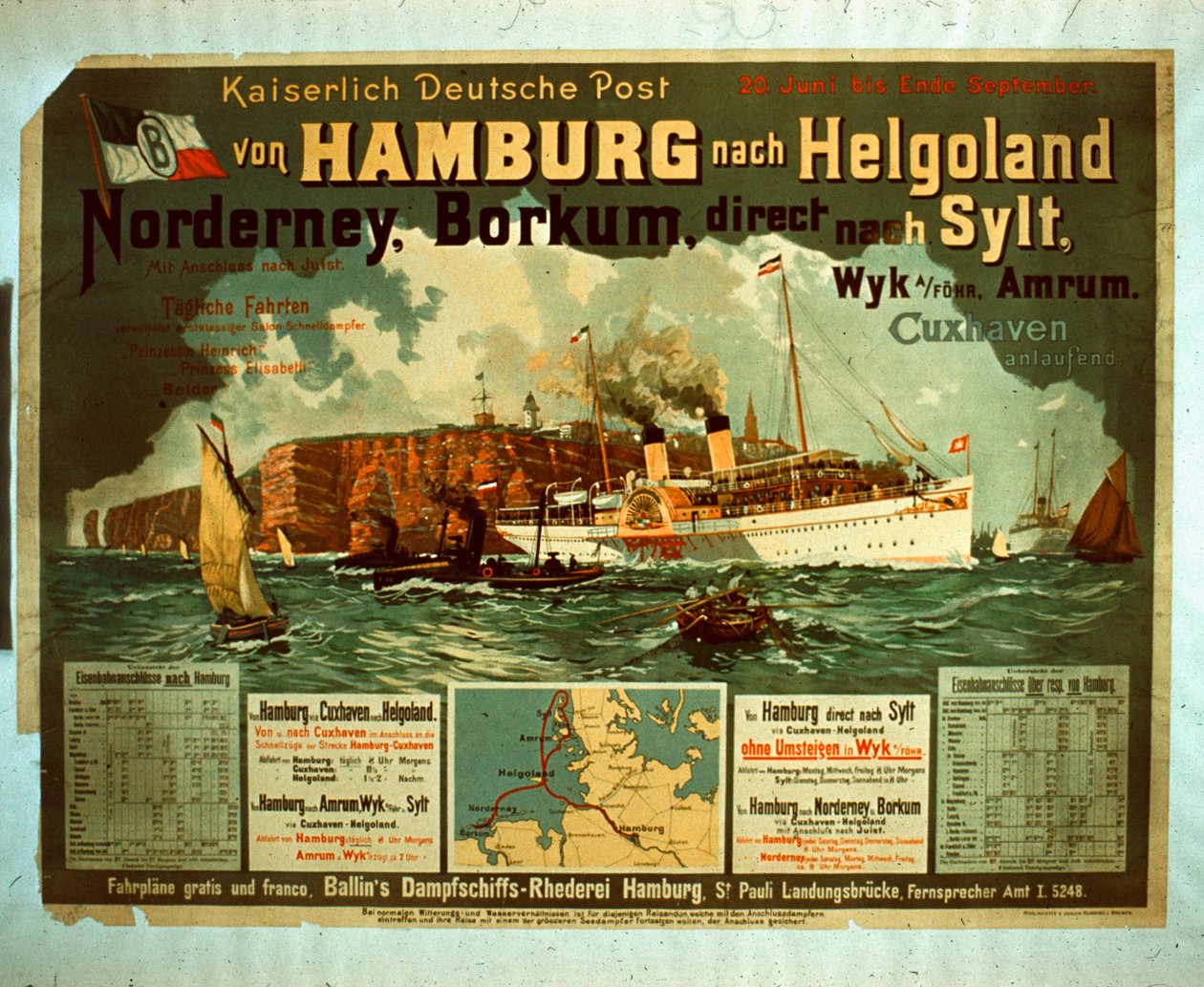 Hamburg till Helgoland av German School