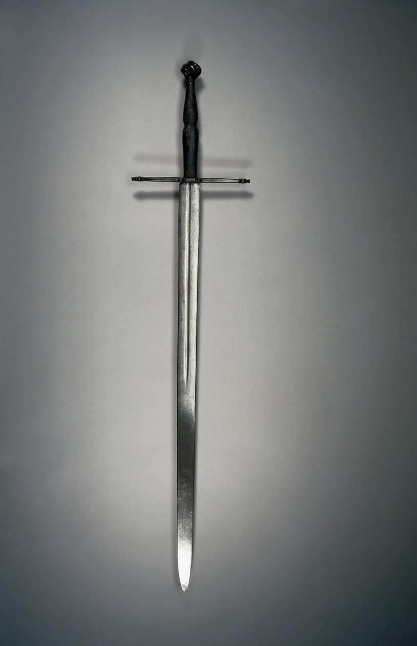 Hand-och-ett-halvt svärd, c.1500 av German School