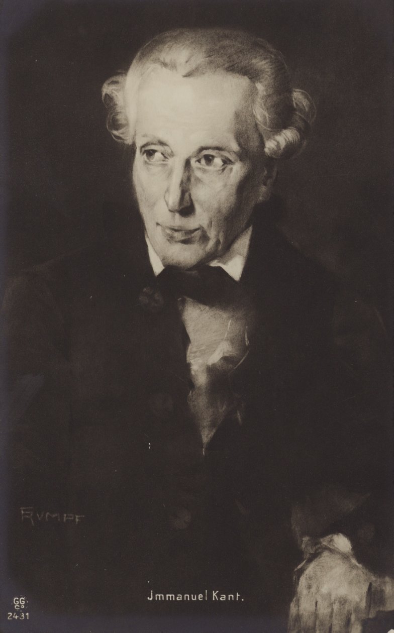 Immanuel Kant (litografi) av German School