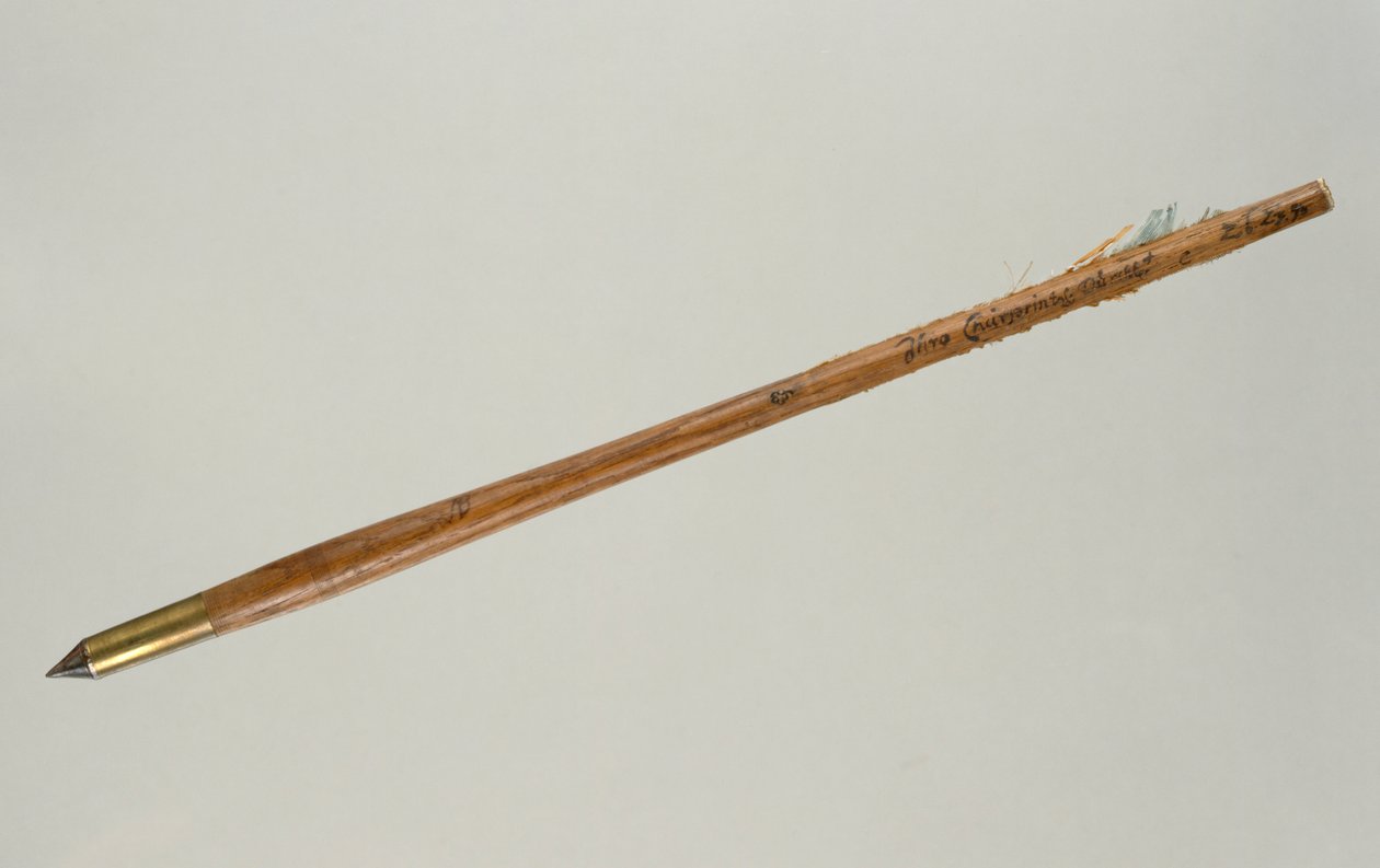 Enskild armborstsbult tillhörande Prins Otto von Hesse, 1615 (trä) (se även 312140-312142) av German School