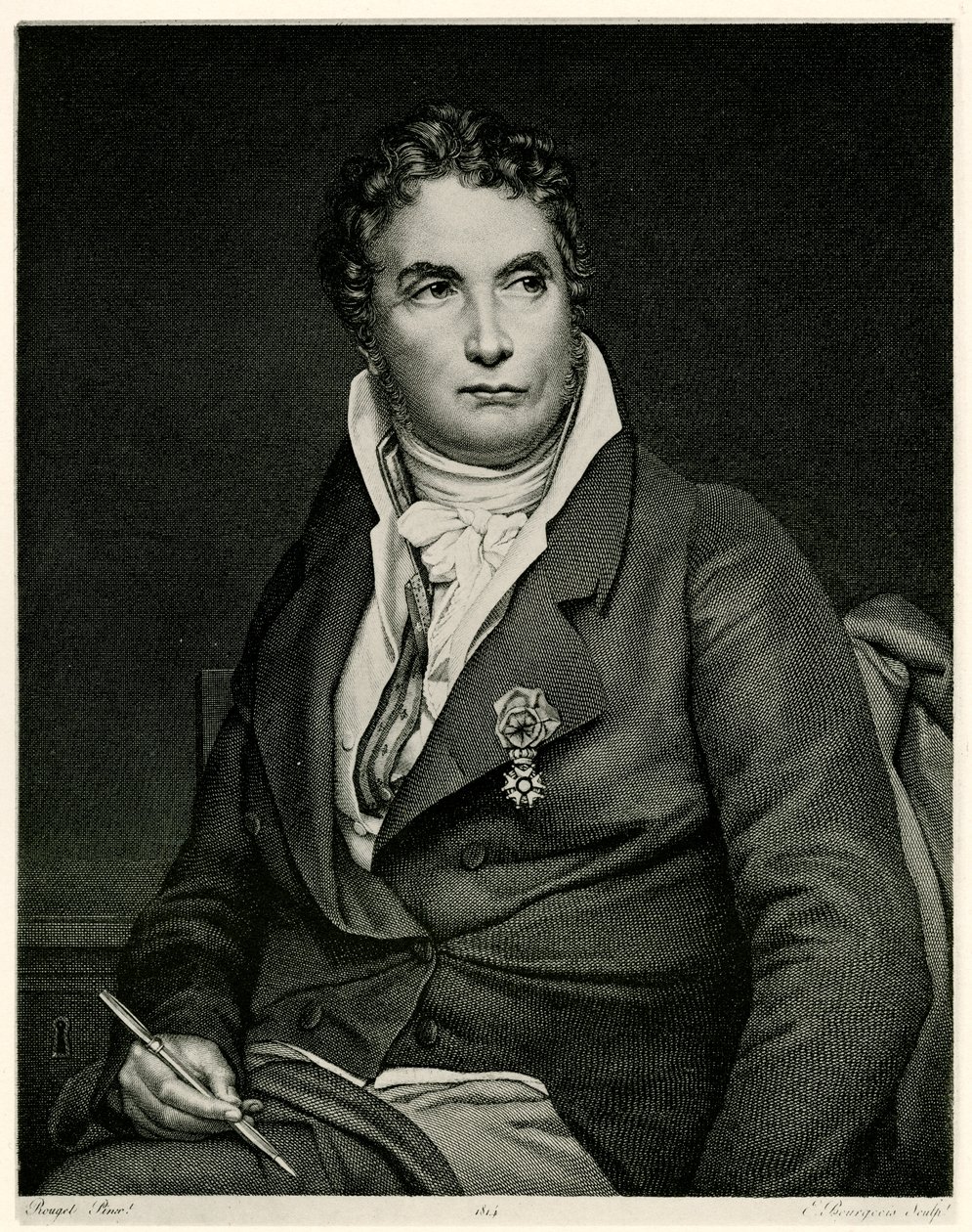 Jacques Louis David, 1884-90 (fototyp) av German School