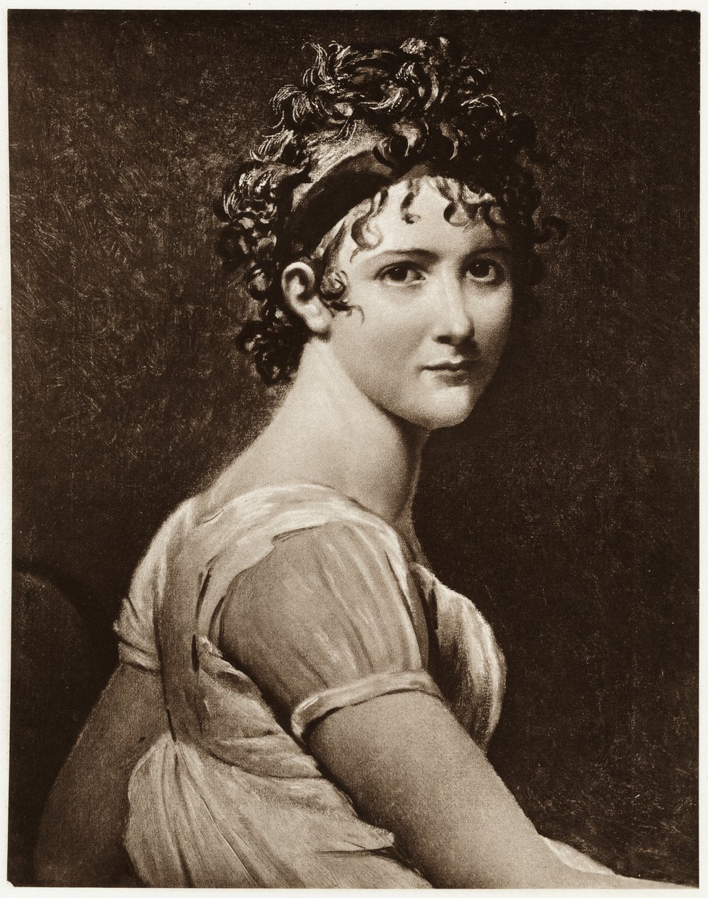 Jeanne Françoise Adelaide Récamier, 1884-90 (fototyp) av German School