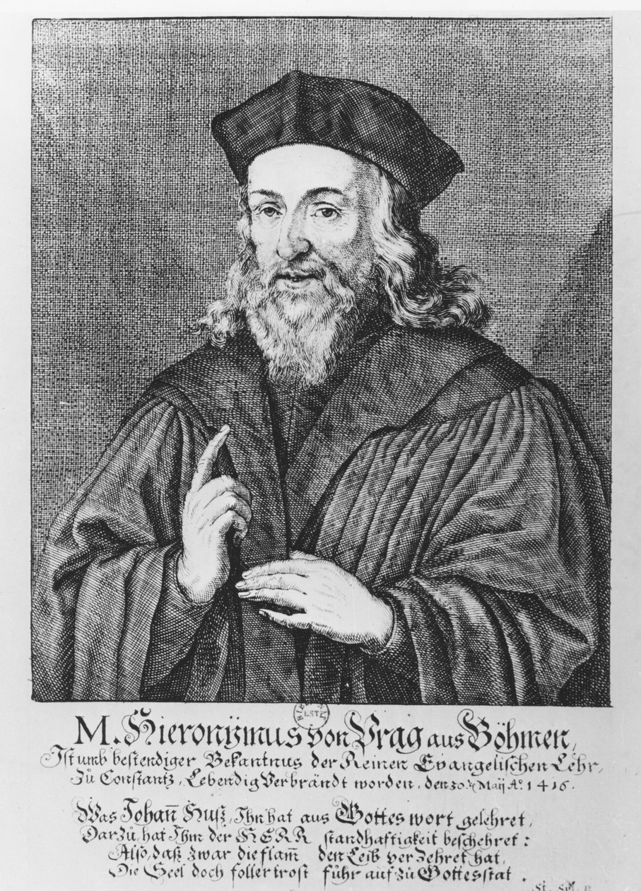 Jerome av Prag av German School