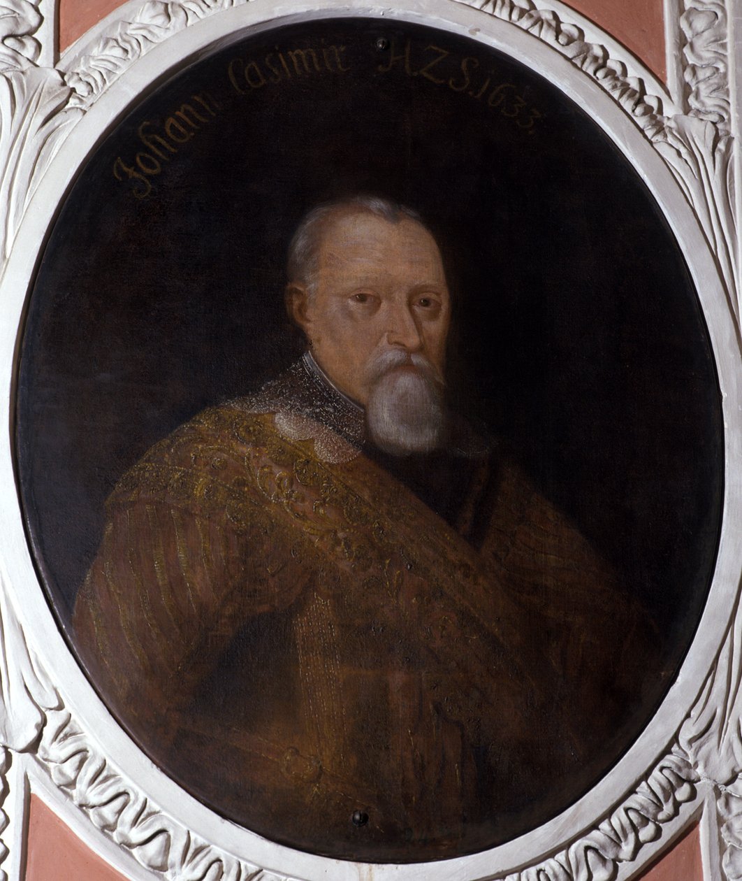Johann Casimir von Coburg, hertig av Sachsen, 1633 av German School